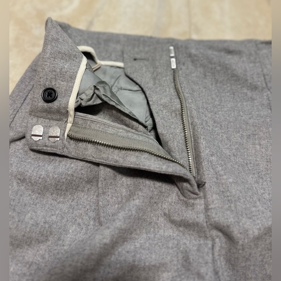 ARITZIA WILFRED wool light grey wide leg pant, 23” (US 0) - Picture 7 of 7